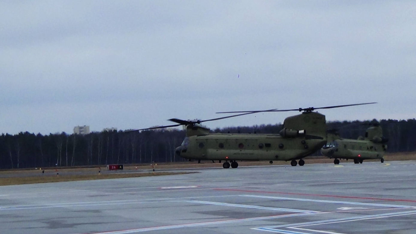 Boeing CH-47 Chinook w Bydgoszczy