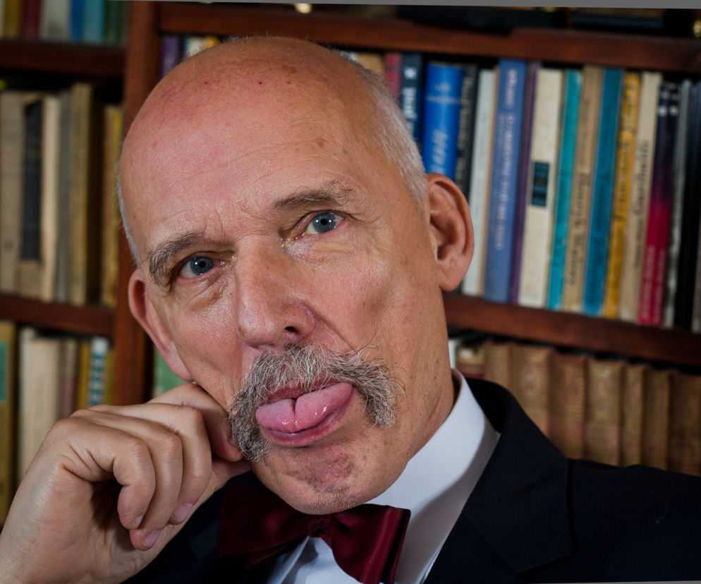 Janusz Korwin-Mikke skończył 80 lat. Tak się zmieniał