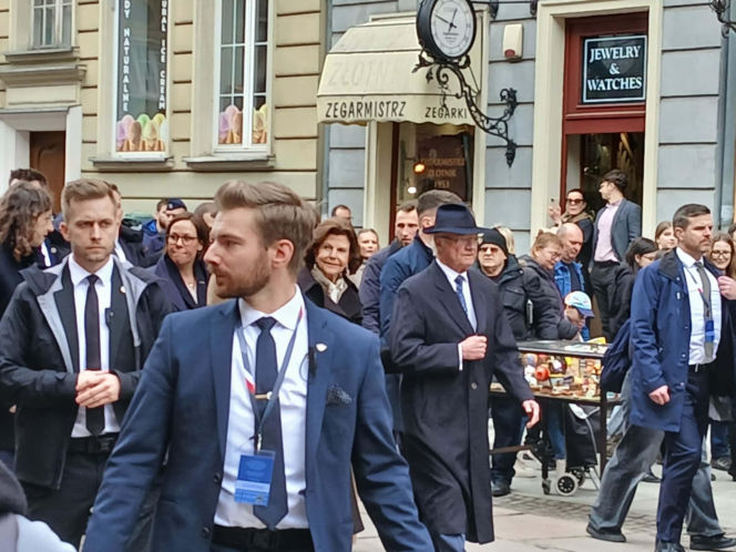 Król Szwecji Karol XVI Gustaw oraz królowa Sylwia w Gdańsku