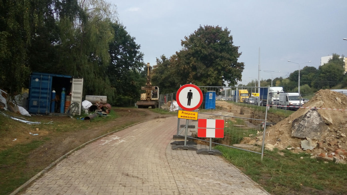 Przedłużenie parku Jana Pawła II