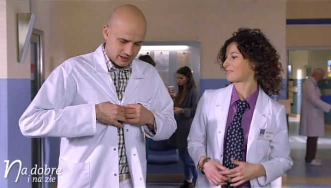 Na dobre i na złe odcinek 562 Klaudia Miller (Julia Wyszyńska), Rafał Konica (Robert Koszucki)