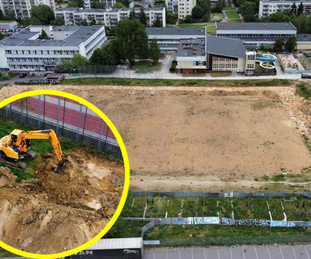 Mieszkańcy doczekają się pierwszego pełnowymiarowego boiska do piłki nożnej. Prace idą pełna parą