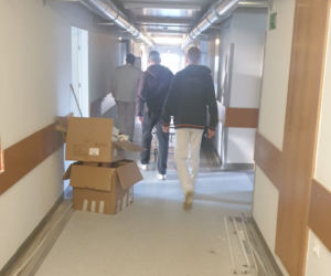 Przygotowania do uruchomienia oddziału covidowego w szpitalu w Lesznie