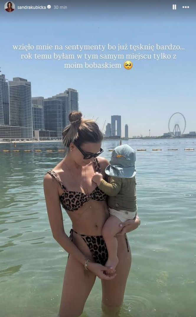 Sandra Kubicka pokazuje mężowi co stracił