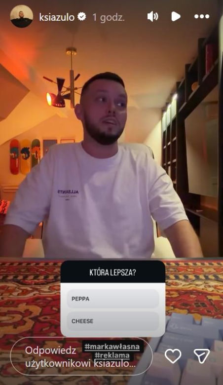 Książulo zgarnia grubą kasę za pizzę, ale traci fanów. "Byłeś autentyczny a jesteś mrożony"