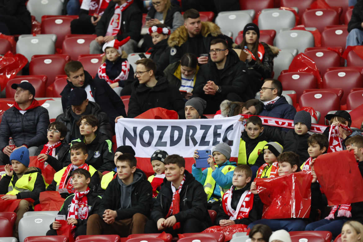 Kibice na meczu Polska - Estonia. Zdjęcia z trybun [21.03.2024]