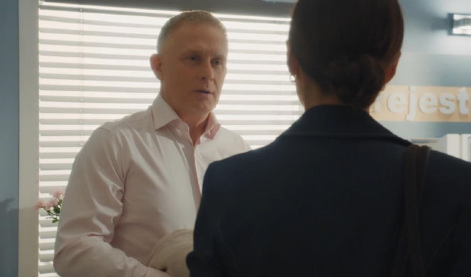 M jak miłość odc. 1914. Artur Rogowski (Robert Moskwa), Joanna (Dominika Sakowicz)