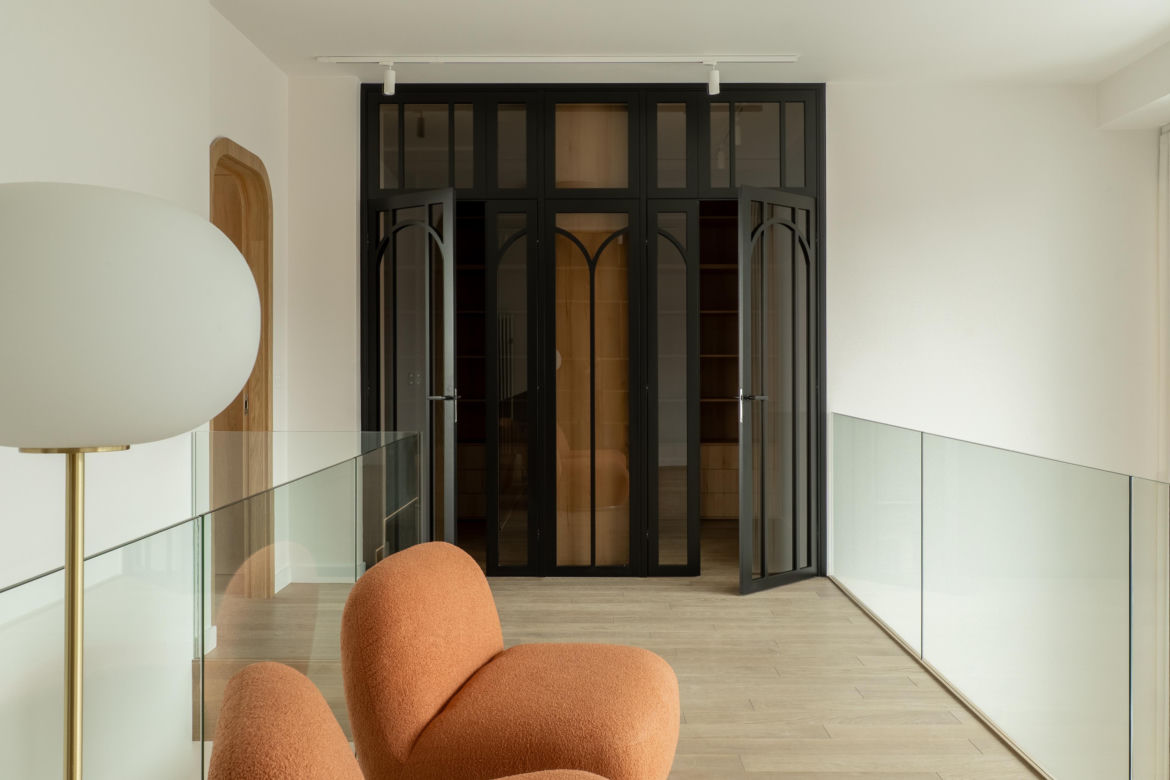 Dwupoziomowy apartament na Powiślu - Decoroom