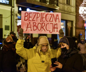 Strajk kobiet w Toruniu - 27-28.01.2021 - zdjęcia z protestów