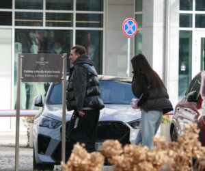 Michał Koterski z dziewczyną na spacerze