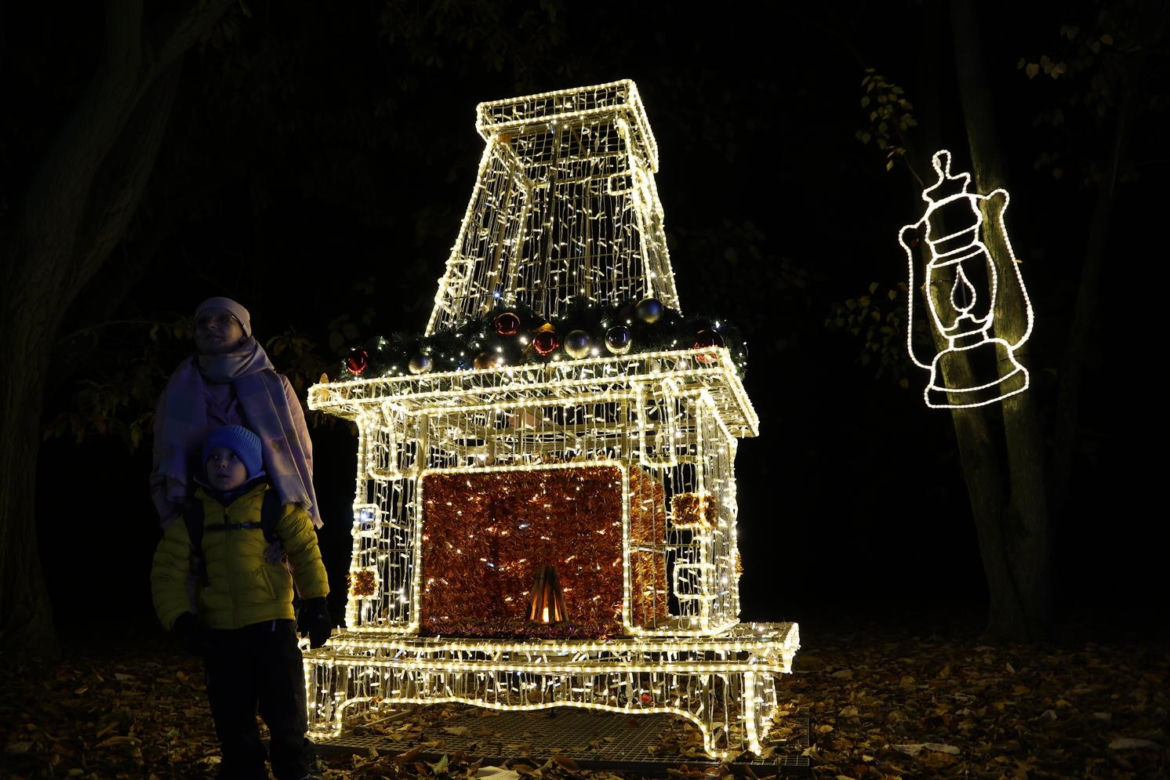 Park iluminacji 2023 w Lublinie