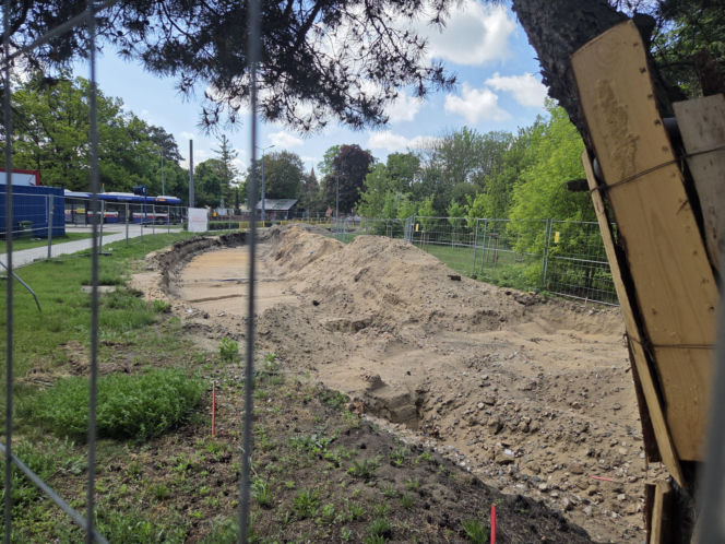 Przebudowa pętli tramwajowej w Lesie Gdańskim w Bydgoszczy. Byliśmy na placu budowy!