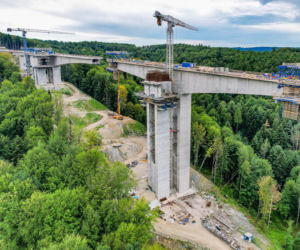 Budowa drogi S19. Najwyższa estakada w Polsce