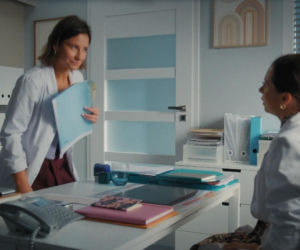 M jak miłość odc. 1920. Joanna (Dominika Sakowicz), Agnes (Amanda Mincewicz)