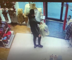 Wyniósł ze sklepu zabawki i zniknął! Policja ze Świecia prosi o pomoc [ZDJĘCIA]