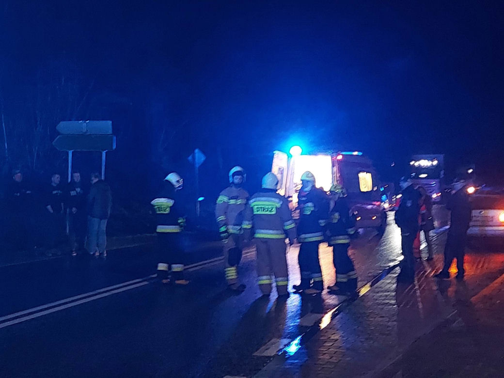 Tragiczny wypadek w Starej Słupi. Nie żyją cztery osoby