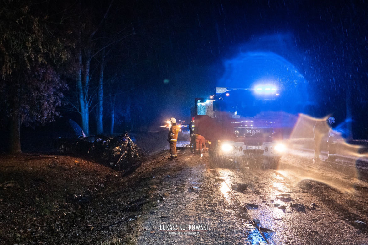 Wypadek śmiertelny na DK 65