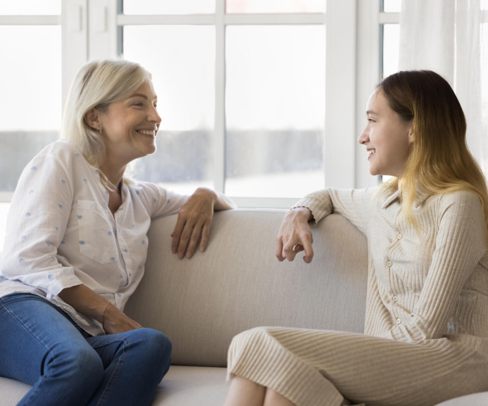 Seniorka, babcia, wnuk