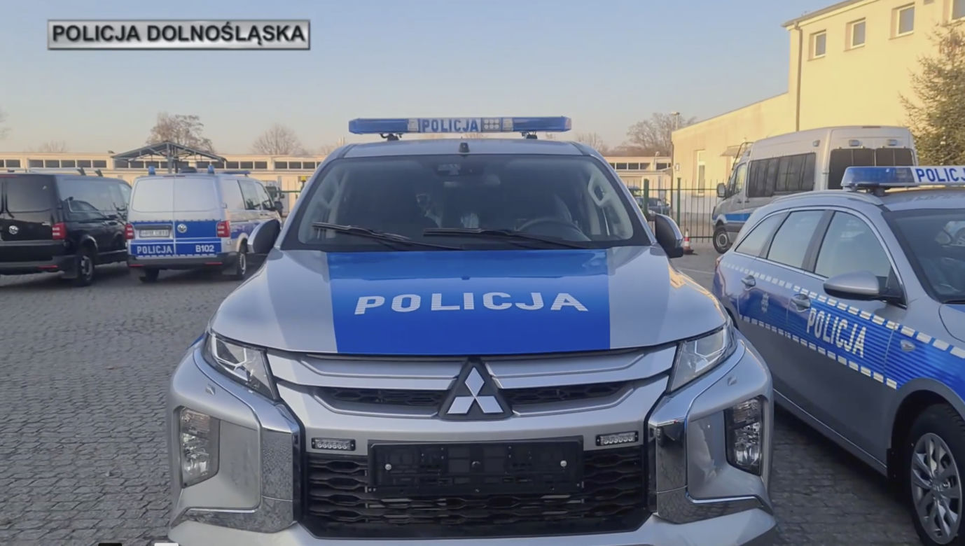 Nowe radiowozy dla dolnośląskich policjantów 