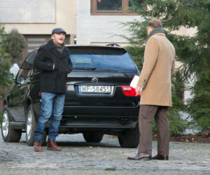 Prawo Agaty 7 sezon odc. 3. Marek Dębski (Leszek Lichota), Michał Cybulski (Eryk Lubos)