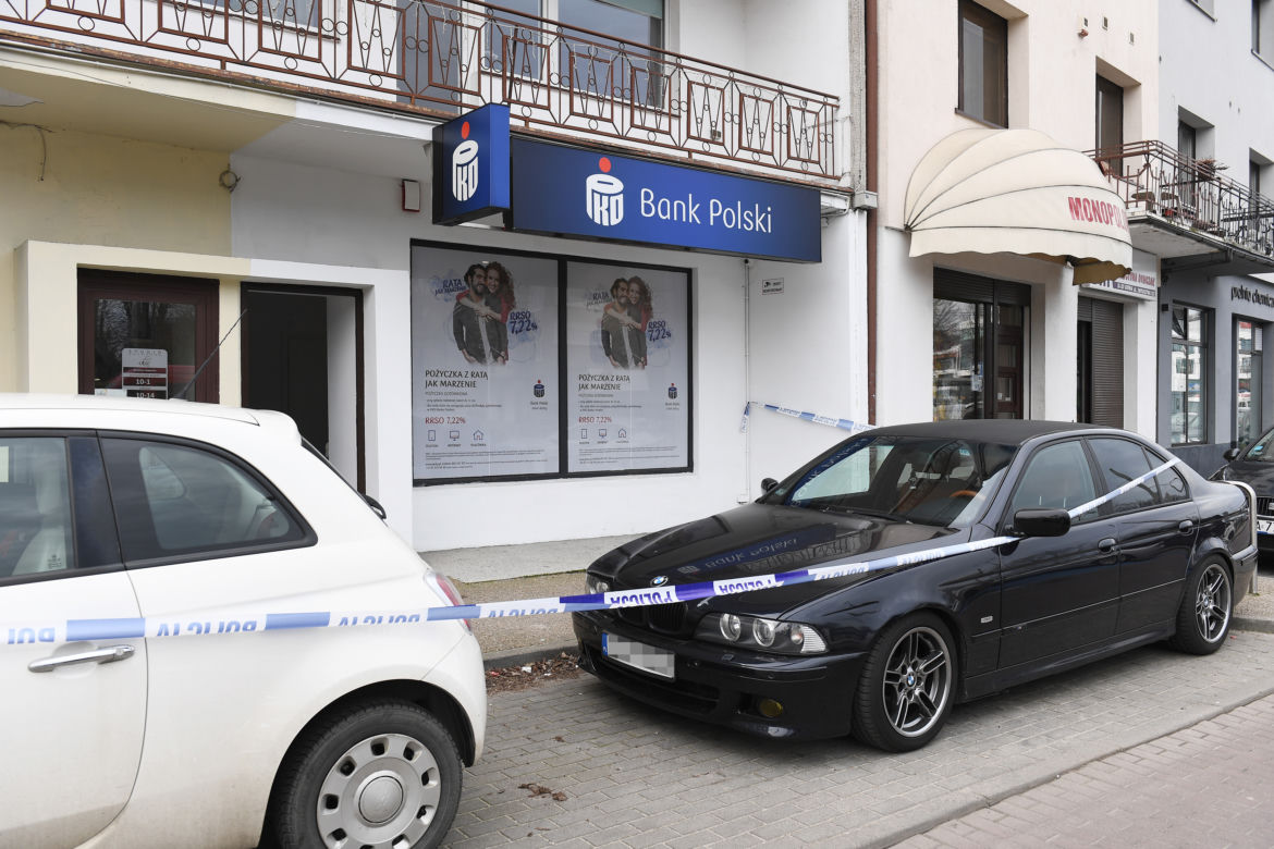 Gdynia: Napad na bank