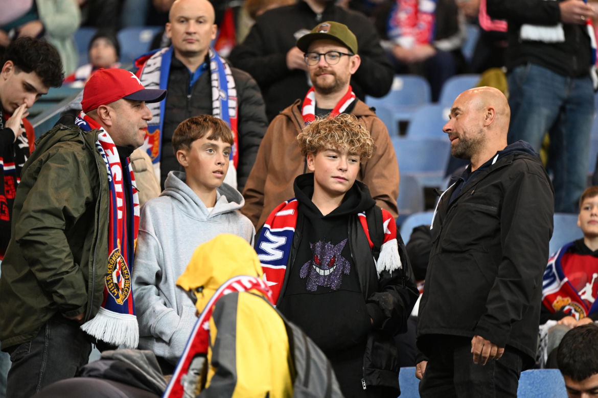Wisła Kraków - Jagiellonia Białystok; Zdjęcia kibiców i zawodników z meczu 8. kolejki PKO BP Ekstraklasy