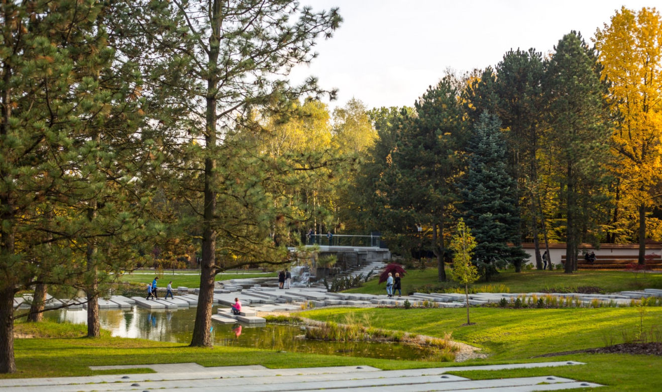 Park Śląski jesienią jest naprawdę piękny