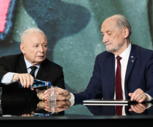 Jarosław Kaczyński mówił o NATO podczas konferencji PiS