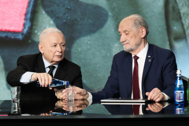 Jarosław Kaczyński mówił o NATO podczas konferencji PiS