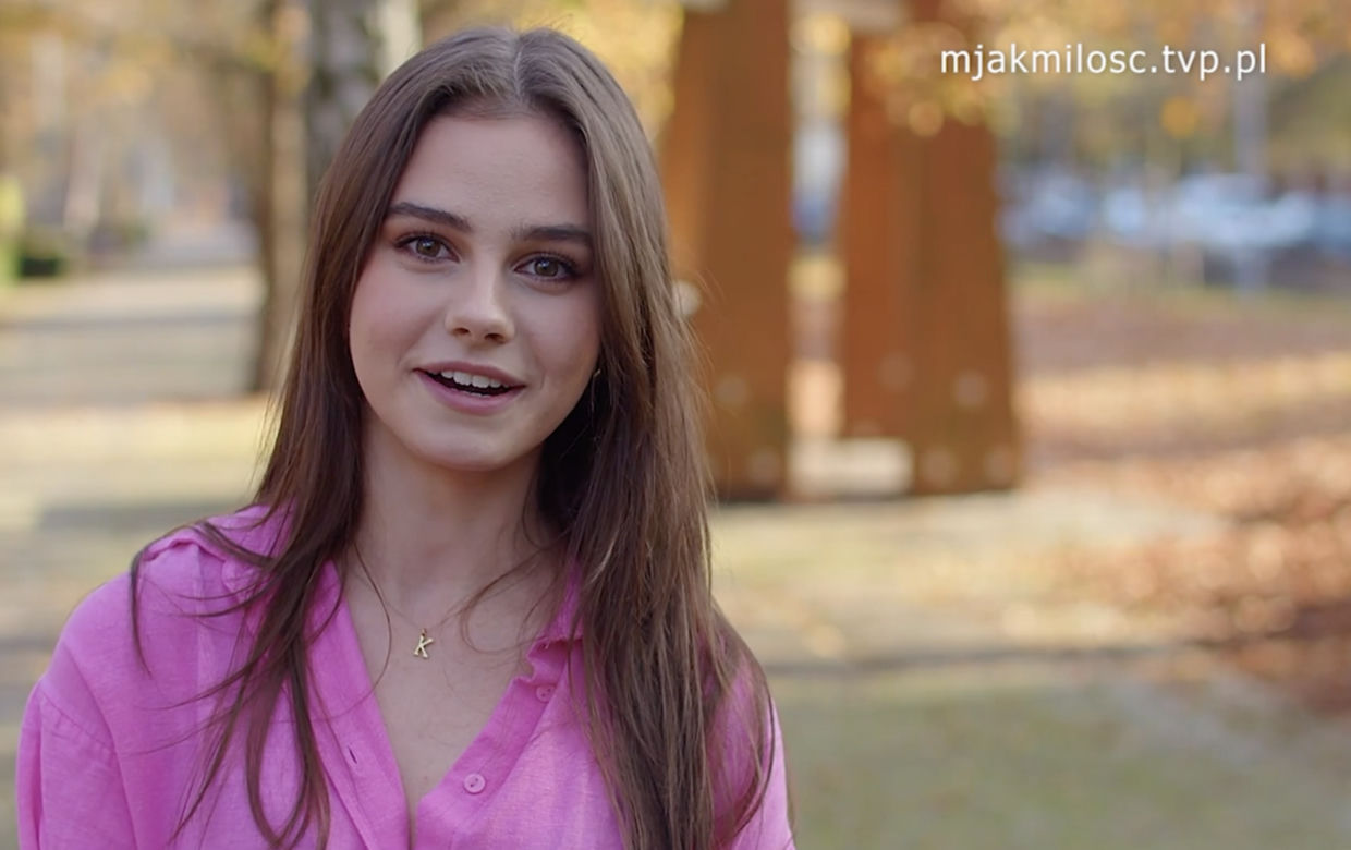 Kulisy M jak miłość. Karina Woźniak (Basia)