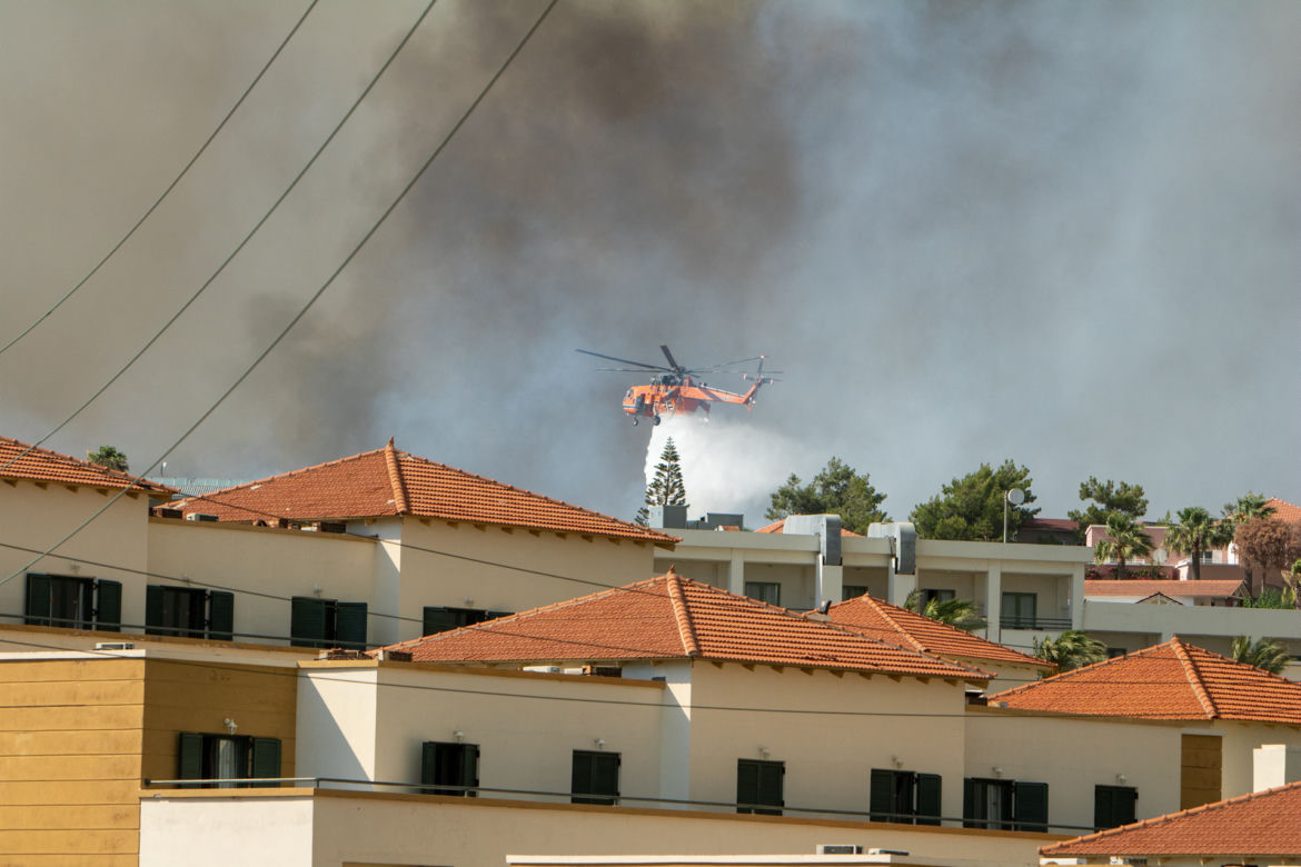 Pożary Rodos