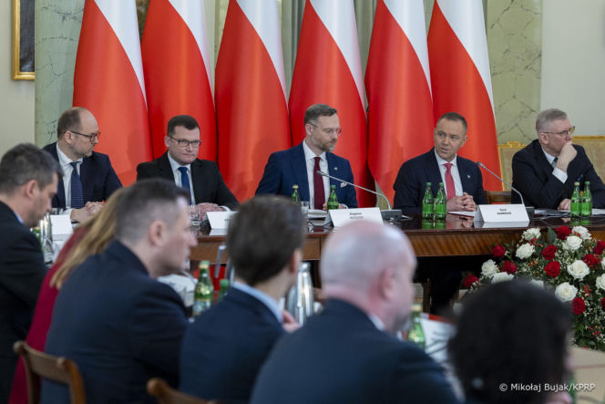 Politycy zjechali do Pałacu Prezydenckiego na Radę Bezpieczeństwa Narodowego