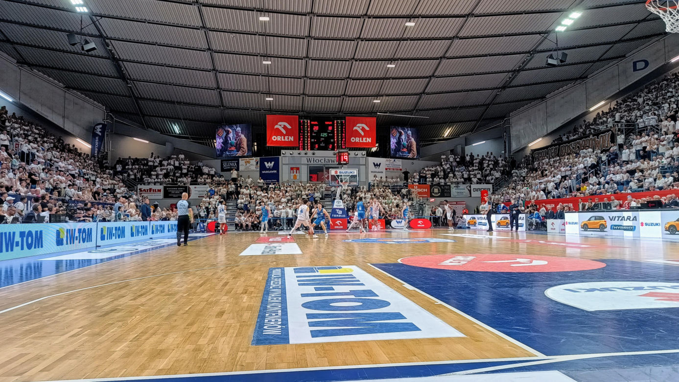 Anwil Włocławek - Arriva Polski Cukier Toruń, zdjęcia z meczu 1. rundy fazy play-off Orlen Basket Ligi 2024/25