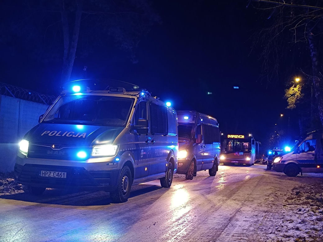 Pożar w zamkniętym Okręgowym Ośrodku Wychowawczym w Falenicy