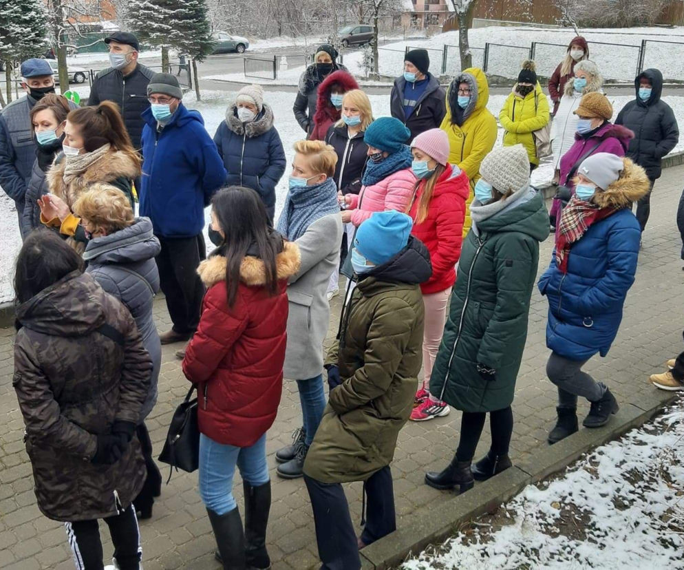 Ludzie dla prezydenta czy prezydent dla ludzi. Protest  w obronie przedszkola (5.03.2021)
