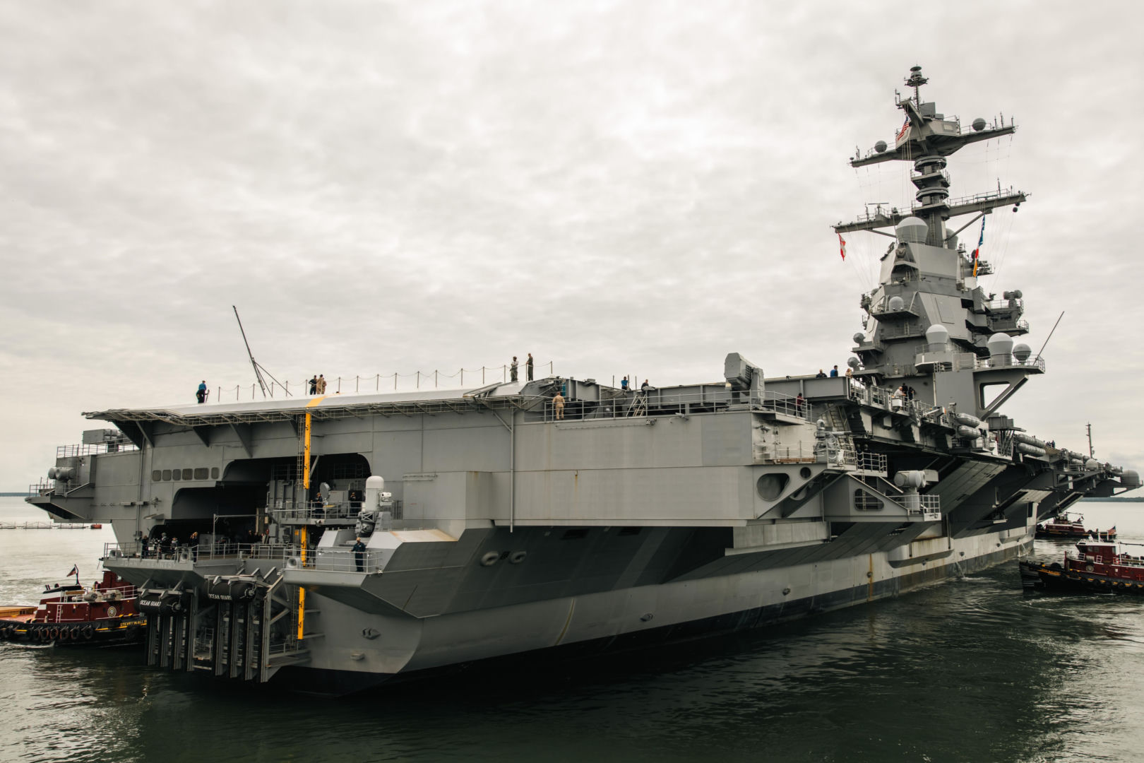 USS John F. Kennedy coraz bliżej służby. Wstępny odbiór lotniskowca
