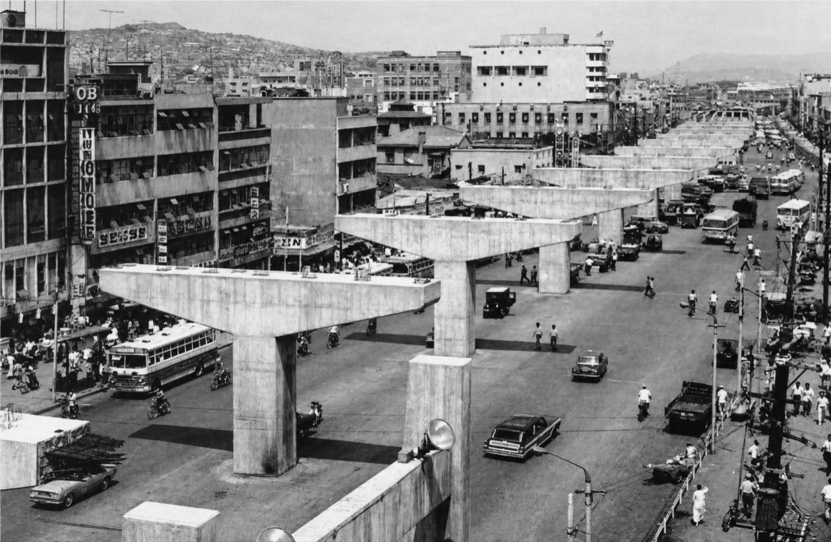 Cheonggyecheon w Seulu - zdjęcia archiwalne