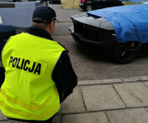 Lamborghini porzucone we Włocławku