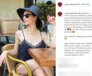  Julia Kamińska zachwyca w przewiewnej halce