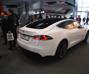 Stoisko Tesla - Targi Poznań Motor Show 2017
