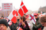 Tysiące ludzi na ulicach Kopenhagi. Masowe protesty przeciwko Trumpowi
