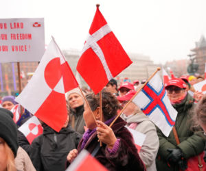 Tysiące ludzi na ulicach Kopenhagi. Masowe protesty przeciwko Trumpowi