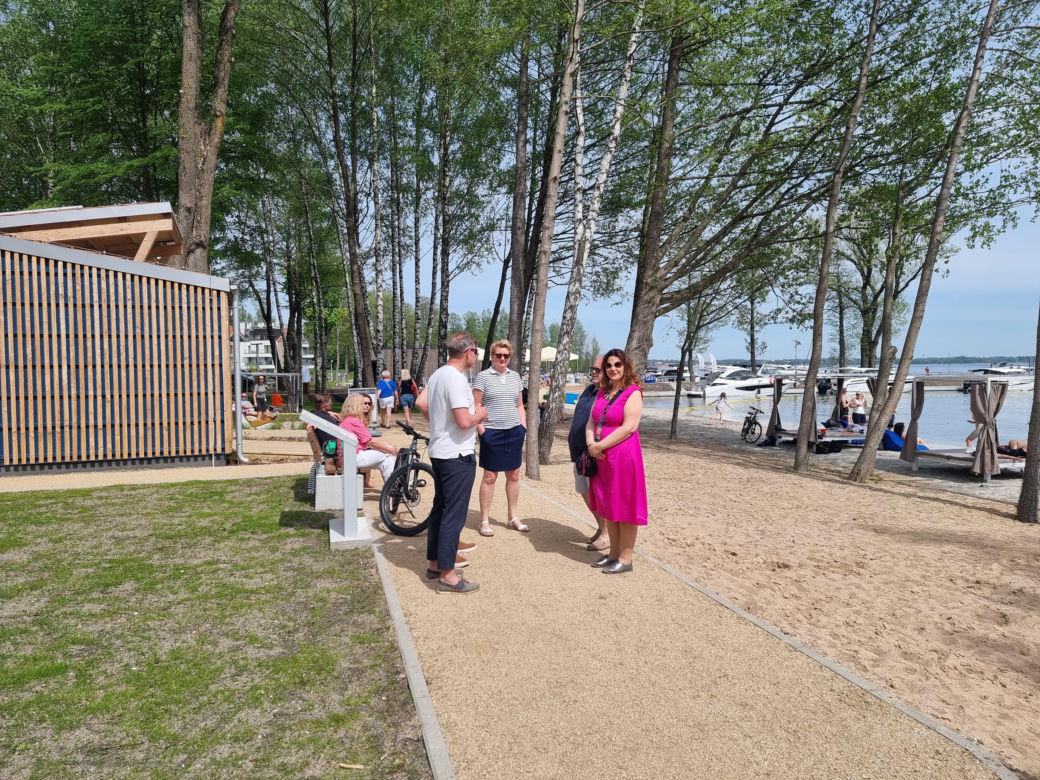 Nowa Eko Plaża w Giżycku otwarta. Niezwykłe miejsce powstało nad jeziorem Niegocin