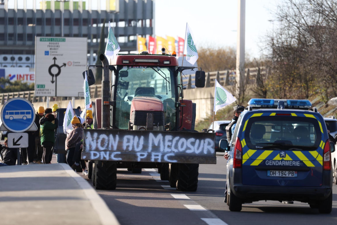 Protesty rolników w Europie