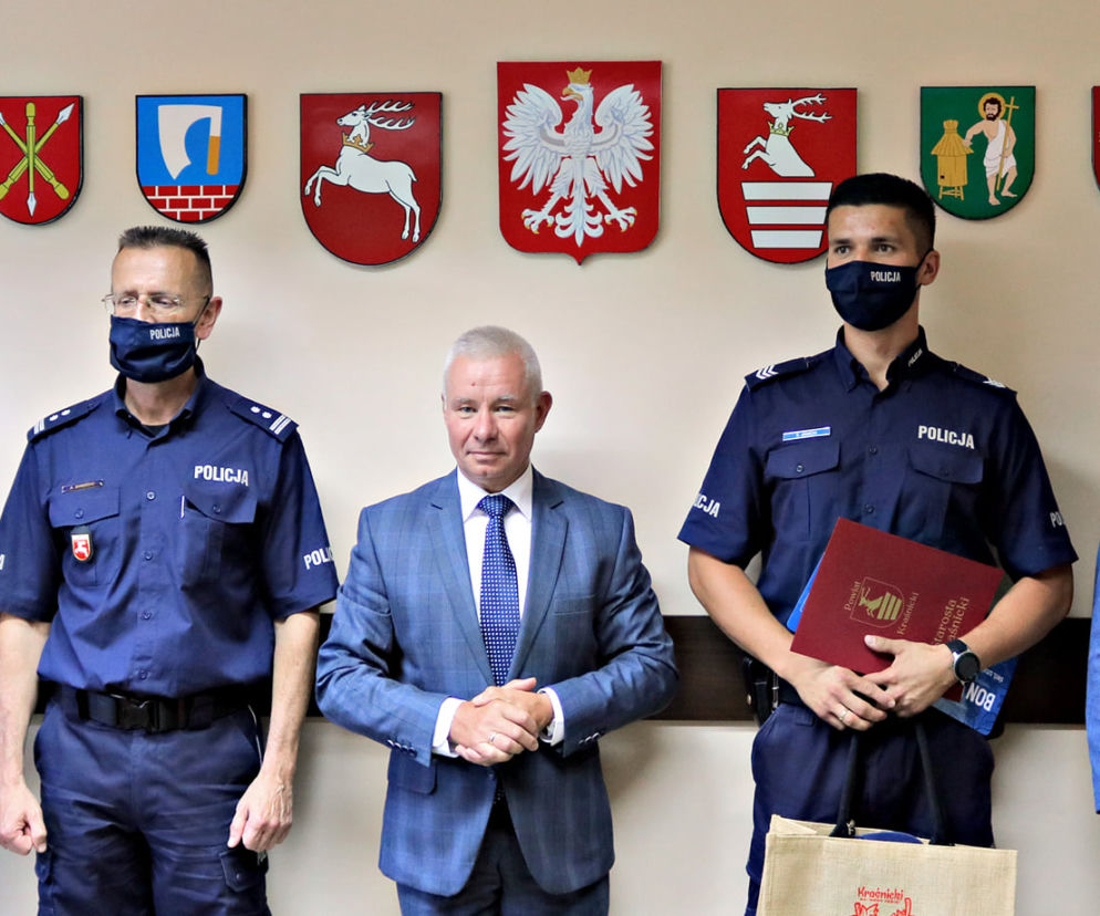 Wyróżnienie dla sierżanta  sztabowego Sebastiana Janickiego