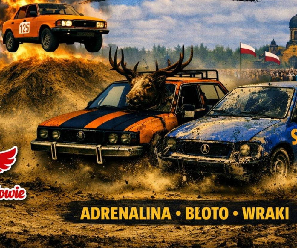 Ryk silników i gnieciona blacha. Nadciąga Podlaski Wrak Race