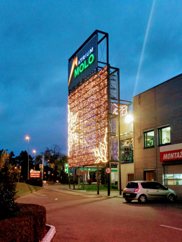 Iluminacje świąteczne w Szczecinie