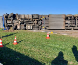 Wypadek na A4 koło Tarnowa