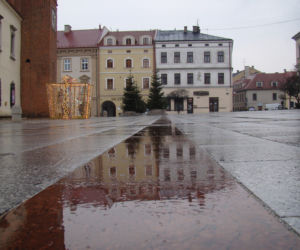Śliski rynek w Tarnowie
