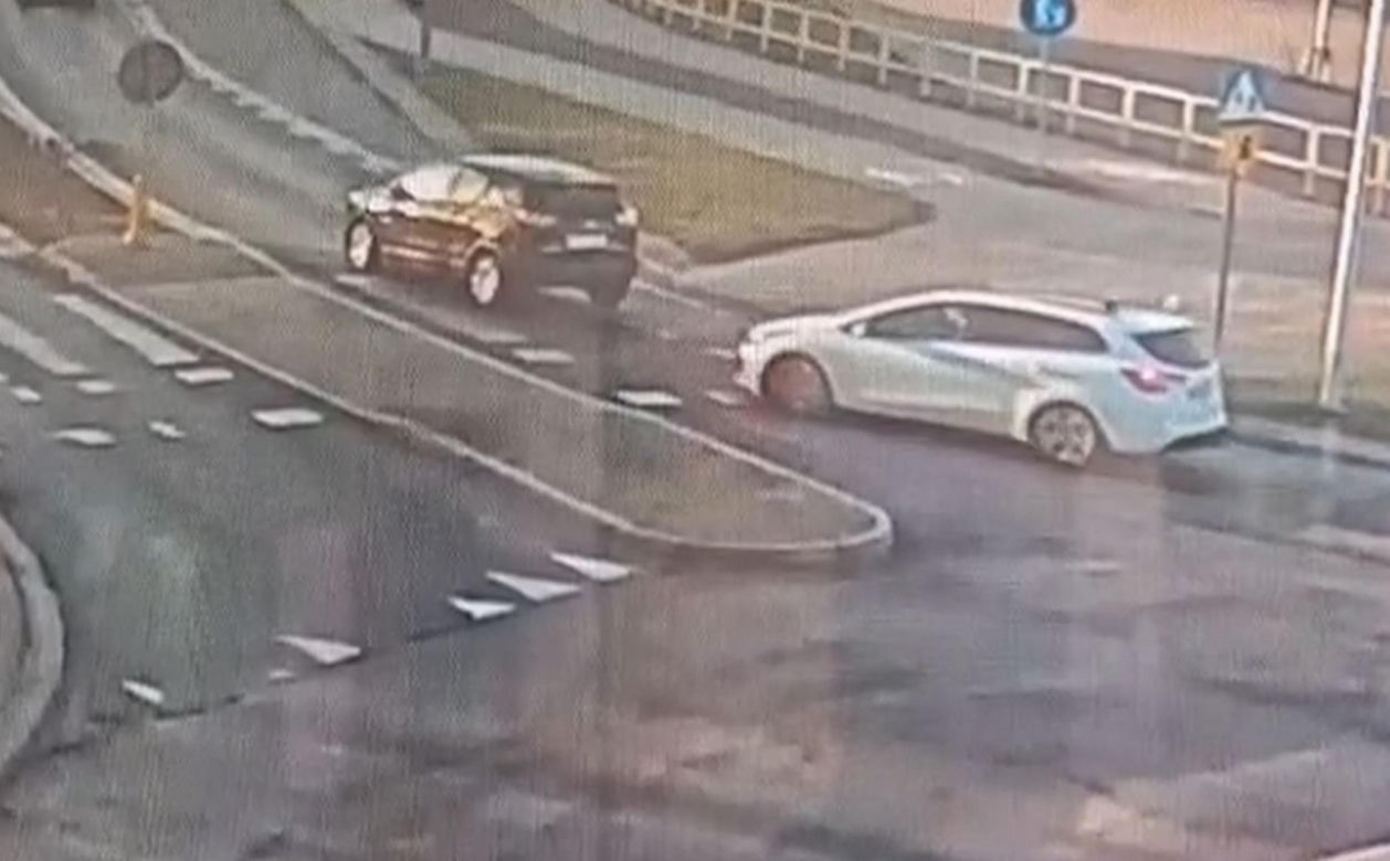 Potrącony rowerzysta 